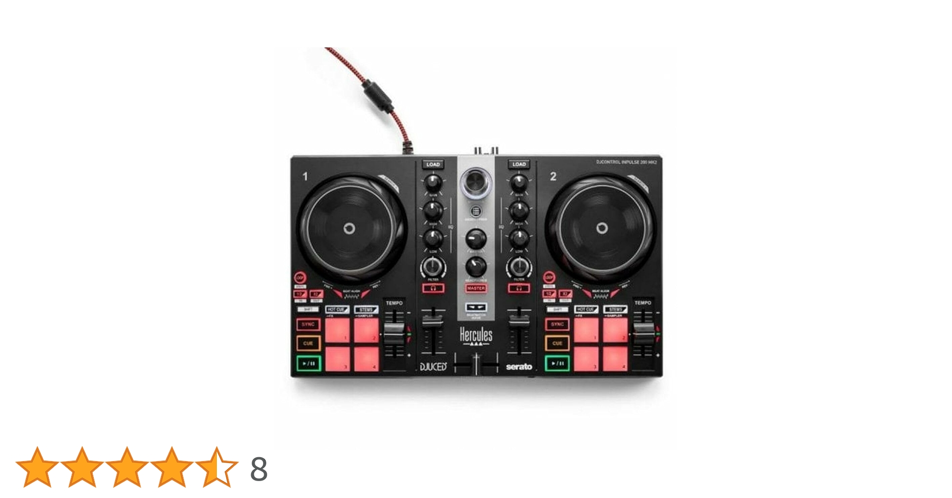 Amazon | HERCULES DJControl Inpulse 200 MK2 serato DJ、DJUCED用DJ